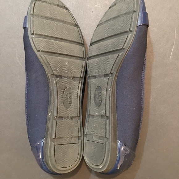 ANNE KLEIN SPORT Tahina navy blue flats - Picture 4 of 8